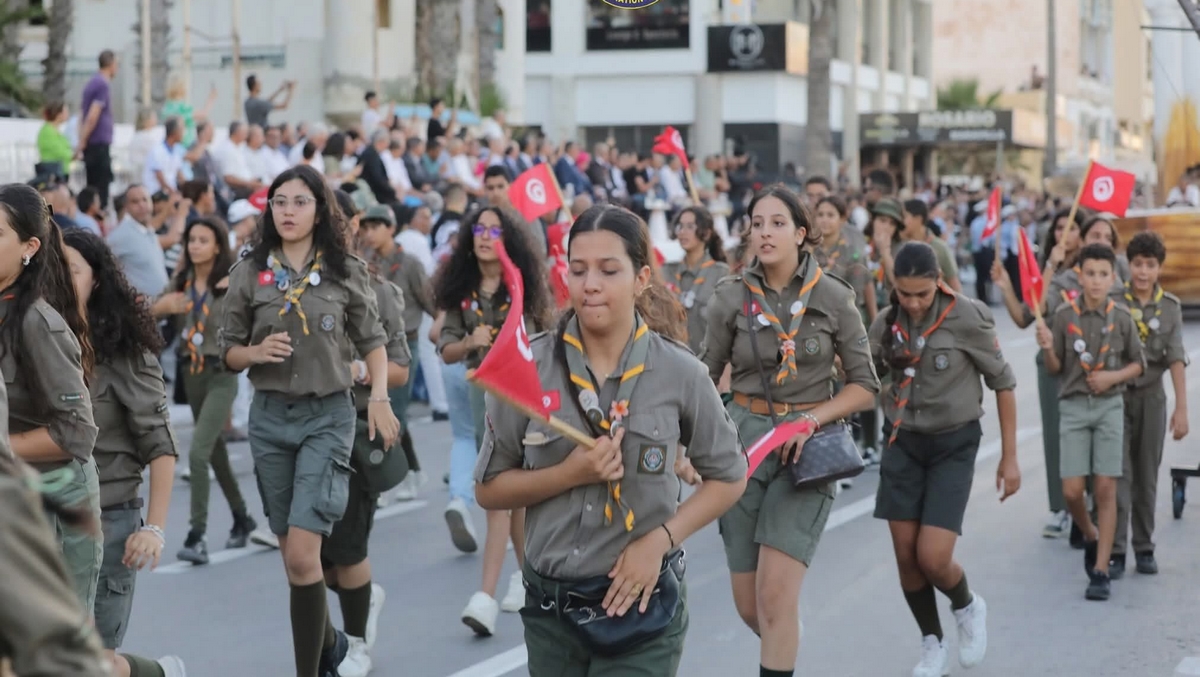 سوسة  جمعية الكشاف التونسي تشارك في كرنفال أوسو