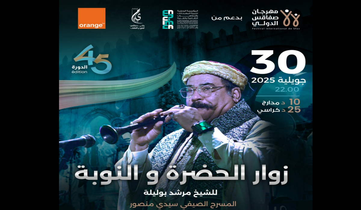 الليلة : على ركح مهرجان صفاقس الدولي زوار الحضرة والنوبة