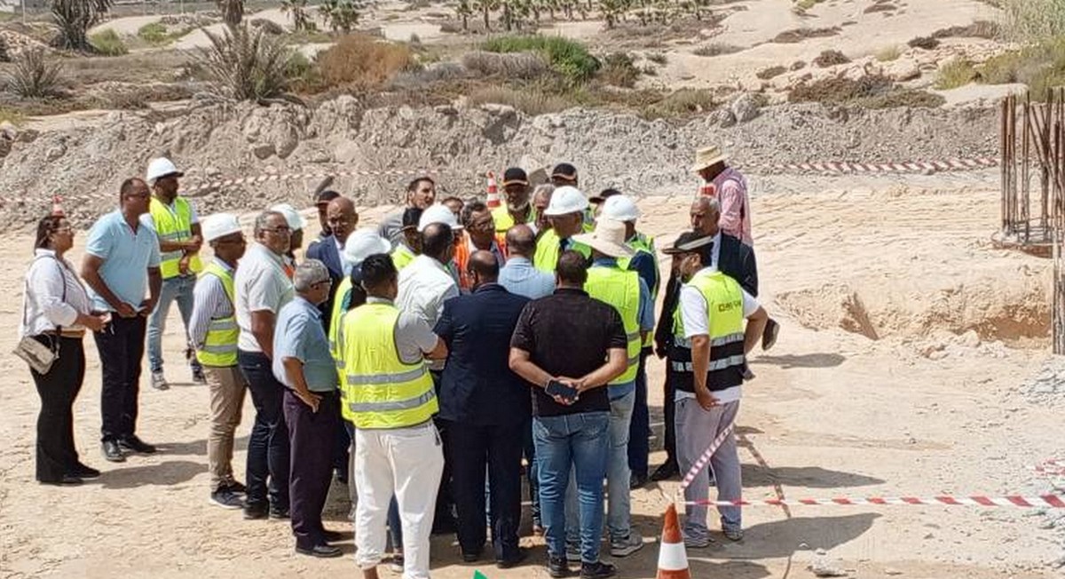 زيارة وزير التجهيز والإسكان إلى قابس