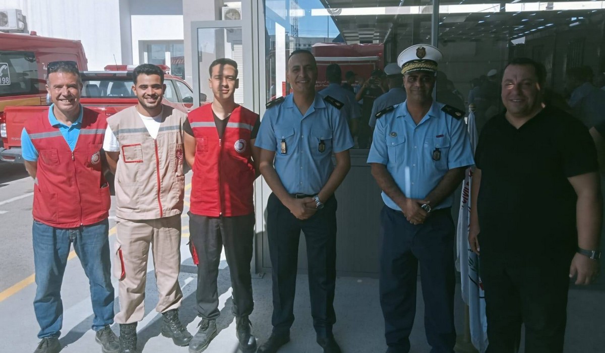 صفاقس تكريم عمداء من الحماية المدنيّة