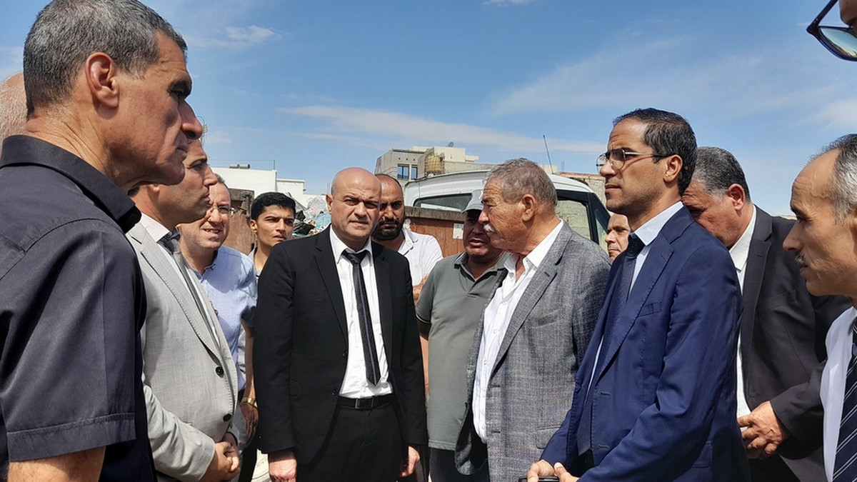 القيروان: اعطاء اشارة انطلاق انجاز مشروع السوق المركزية سيدي عرفة