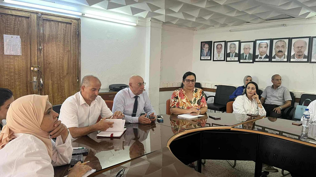 متابعة تنفيذ المشروع الجهوي بصفاقس للوقاية من التهابات القصيبات الهوائية عند الرضّع
