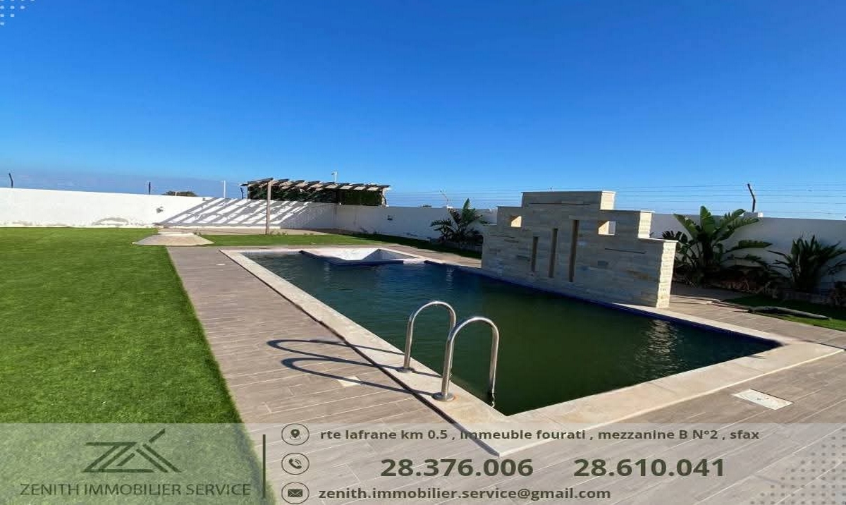 Zenith Immobilier Service met en vente une villa de type s+3