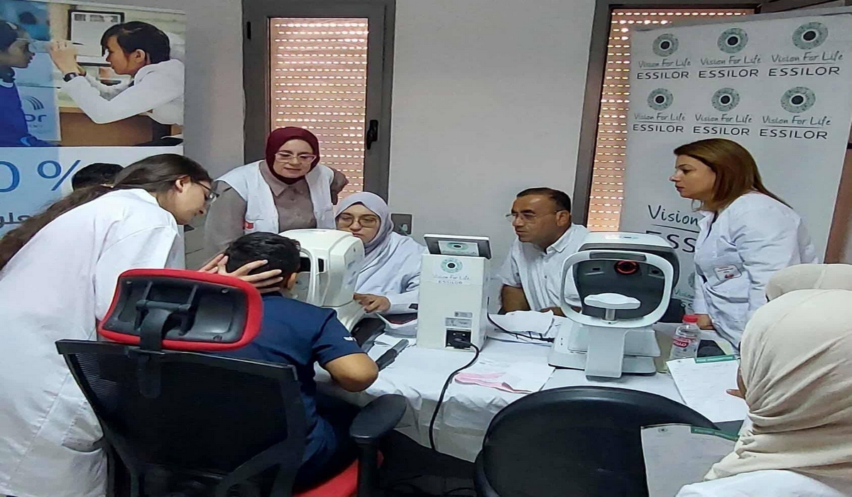 صفاقس قافلة صحية لتقصّي ضعف البصر لفائدة تلاميذ المدارس الابتدائية بمعتمدية الحنشة