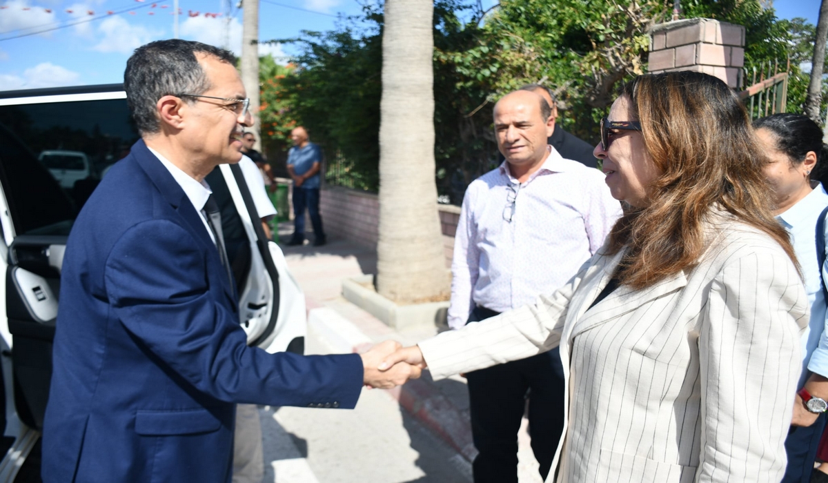 وزير الفلاحة في زيارة ميدانية لمعتمدية بوعرقوب من ولاية نابل