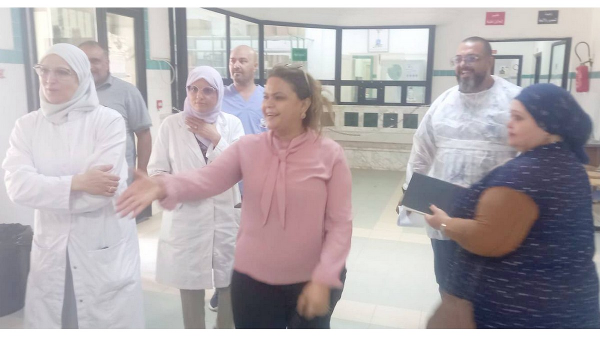 صفاقس زيارة ميدانية لكل من الدائرة الصحية ساقية الزيت وساقية الداير