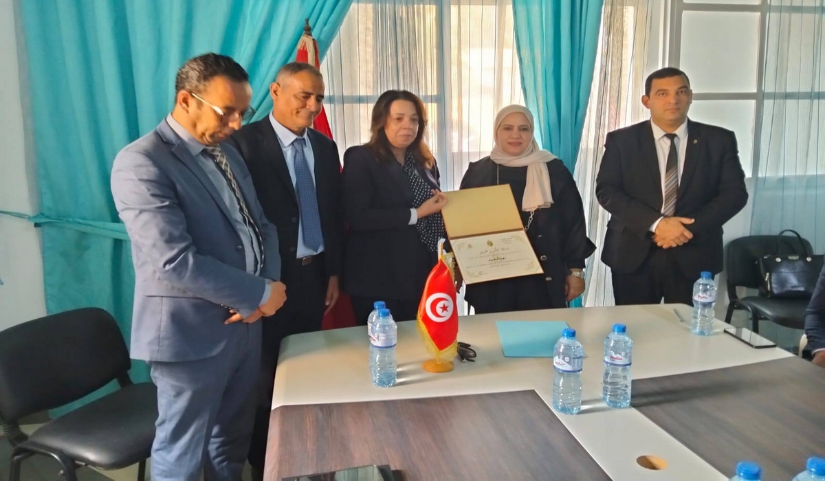 تنصيب كاتب عام بلدية قربص .