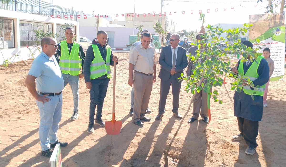 صفاقس بلدية العين تحتفل بعيد الشجرة