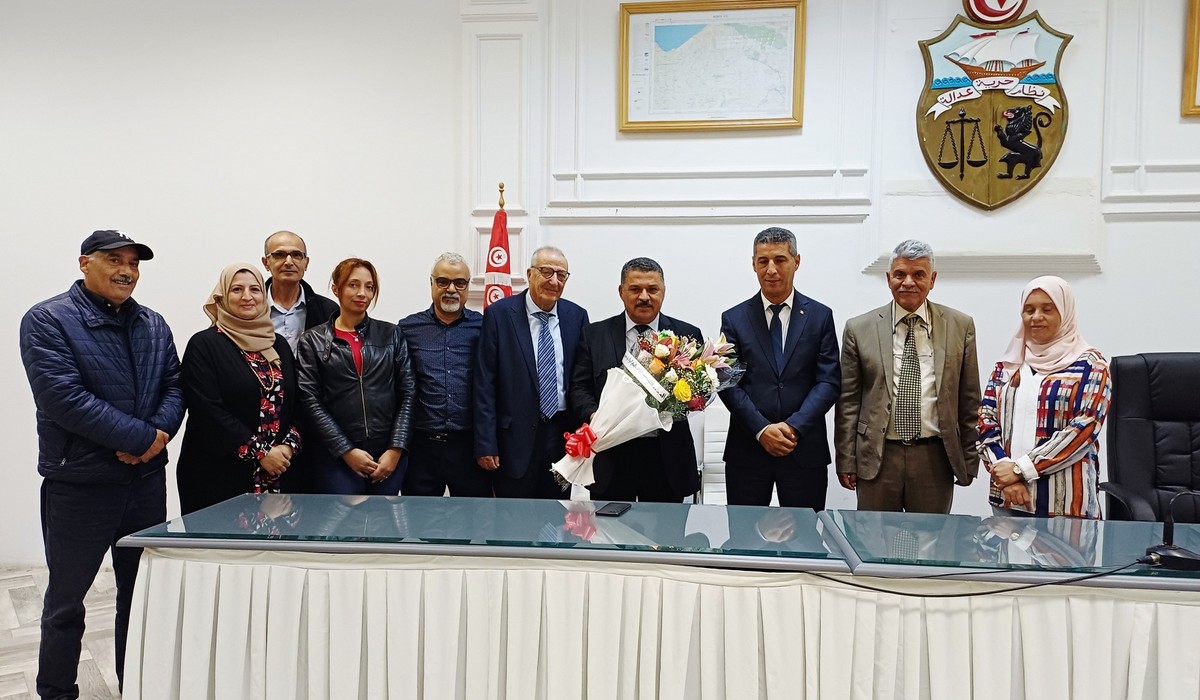 والي بنزرت يشرف على موكب تنصيب الكاتب العام الجديد للولاية