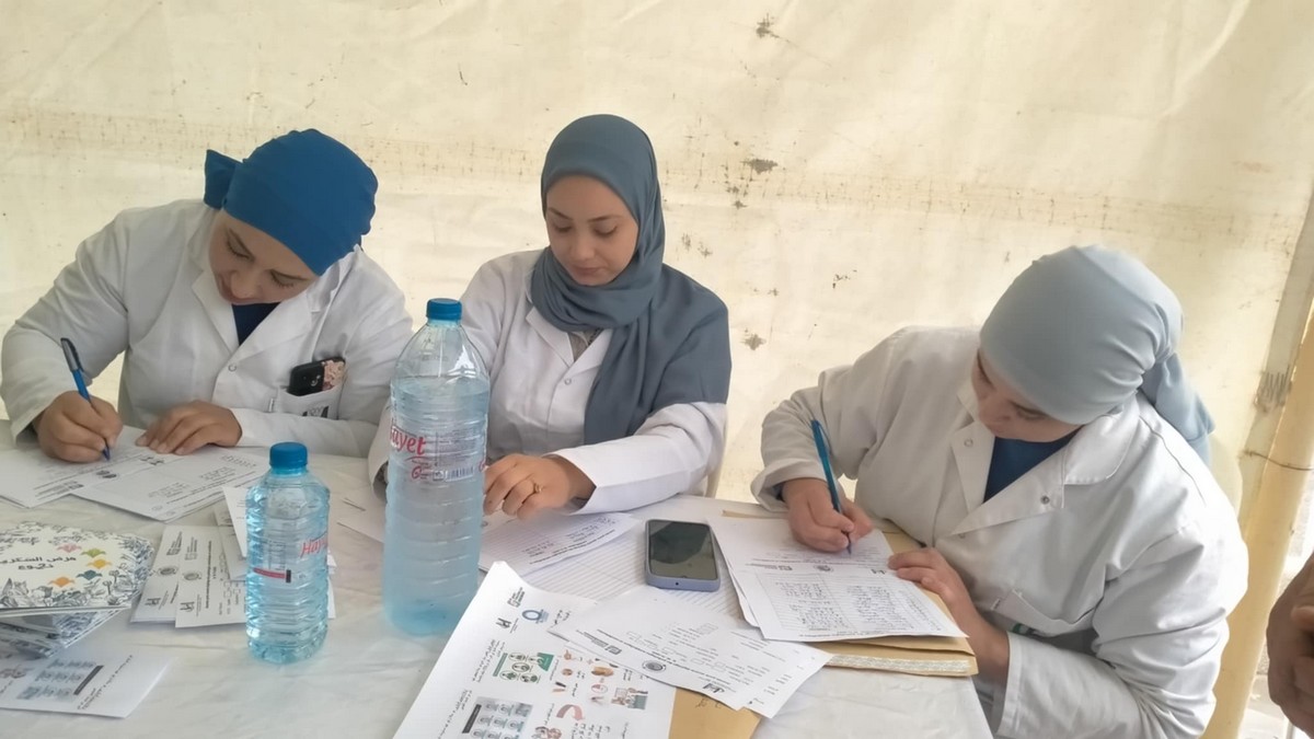 قسم الغدد والسكري ينظم يوما تحسيسي لقيس السكري