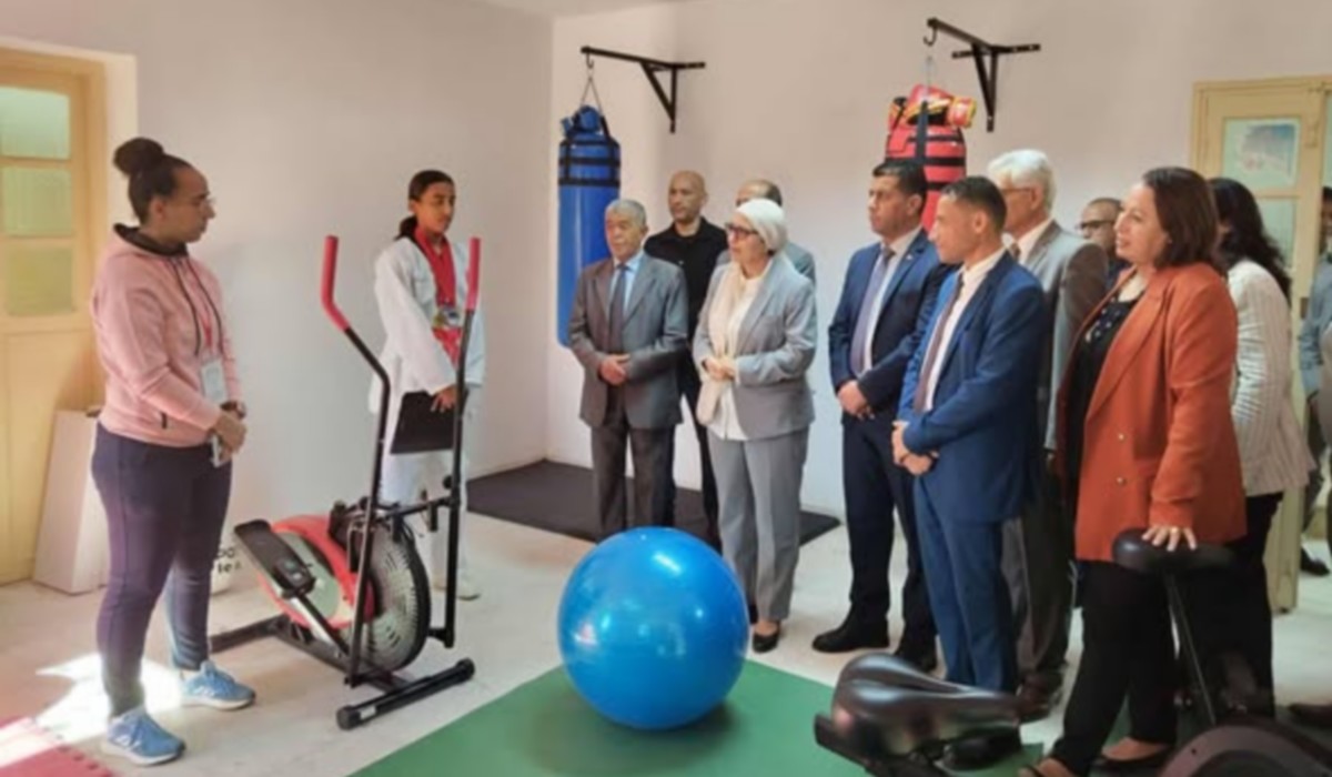 وزيرة الاسرة  تدشن المركز المندمج للشباب والطفولة بعين دراهم