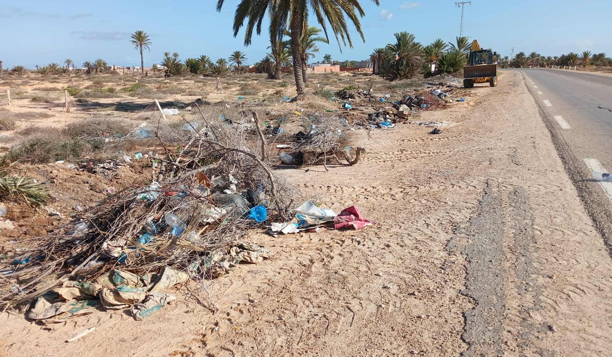 صفاقس قرقنة : حملة  نظافة  كبرى  للحفاظ على جمالية الجزيرة