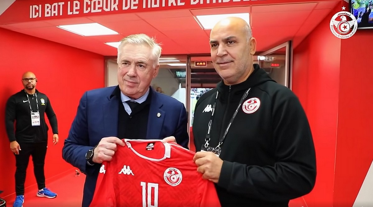 اعتراف انشيلوتي ينصف سامي الطرابلسي ....سمير الوافي