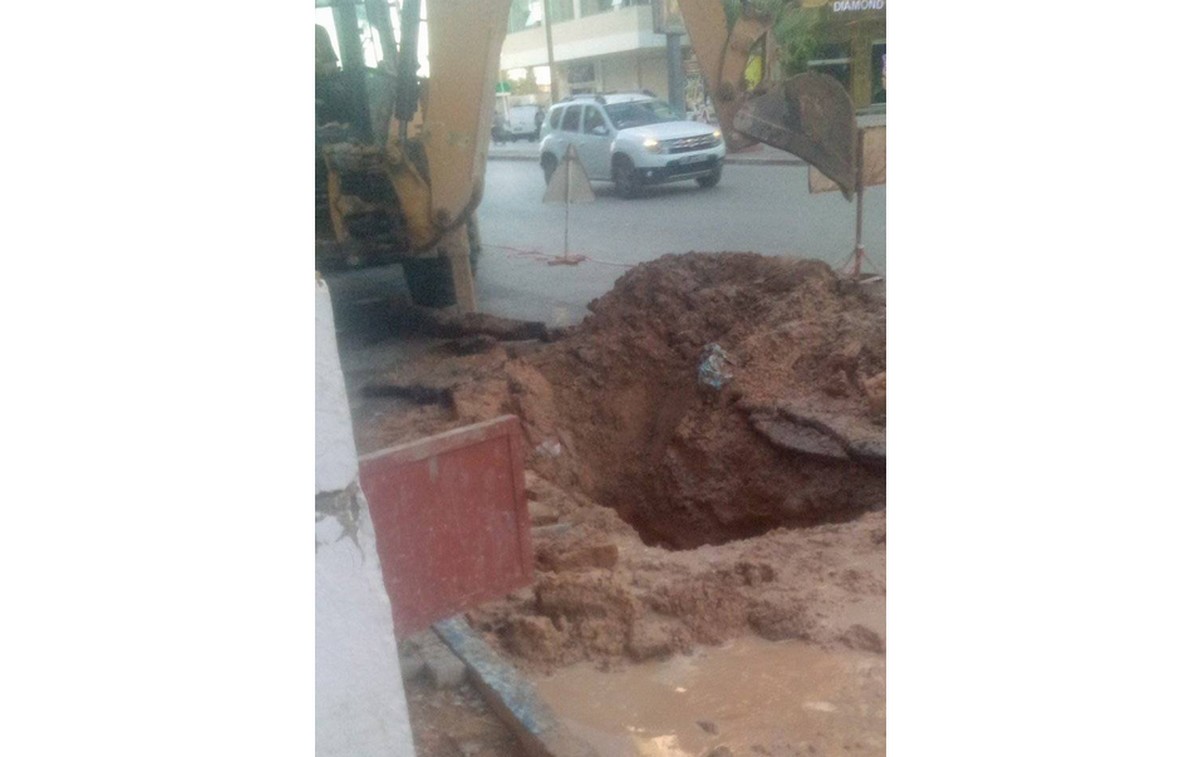 المشهد المتكرر في صفاقس:  اشغال الصوناد لا  تكتمل