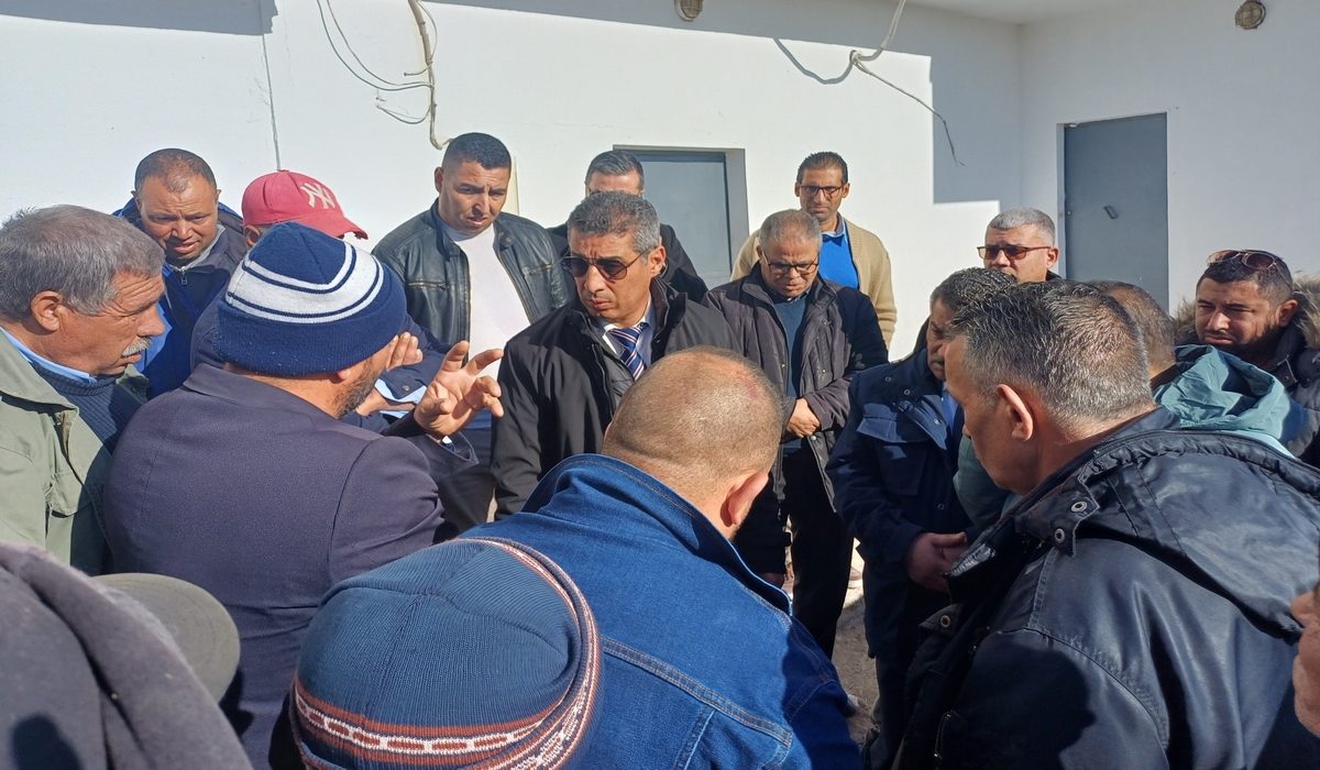 الاسراع في تركيز حضيرة اشغال مشروع تهيئة الطرقات بمنطقة بومخيلة بمعتمدية ماطر