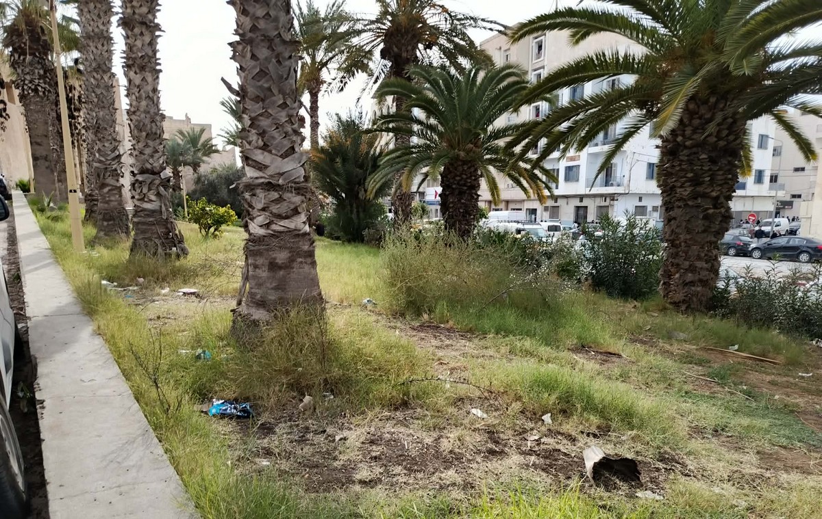 صفاقس : لماذا  اهمال  حديقة باب  الغربي