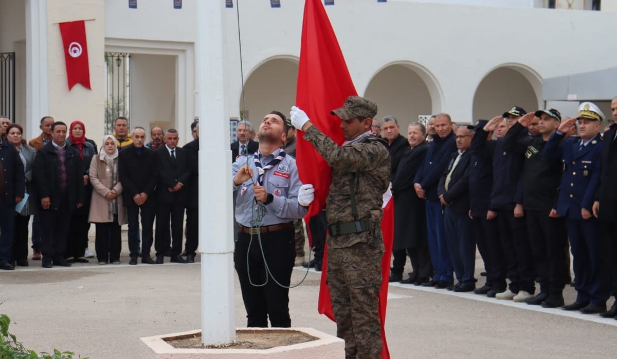 القيروان  تحتفل بعيد الثورة