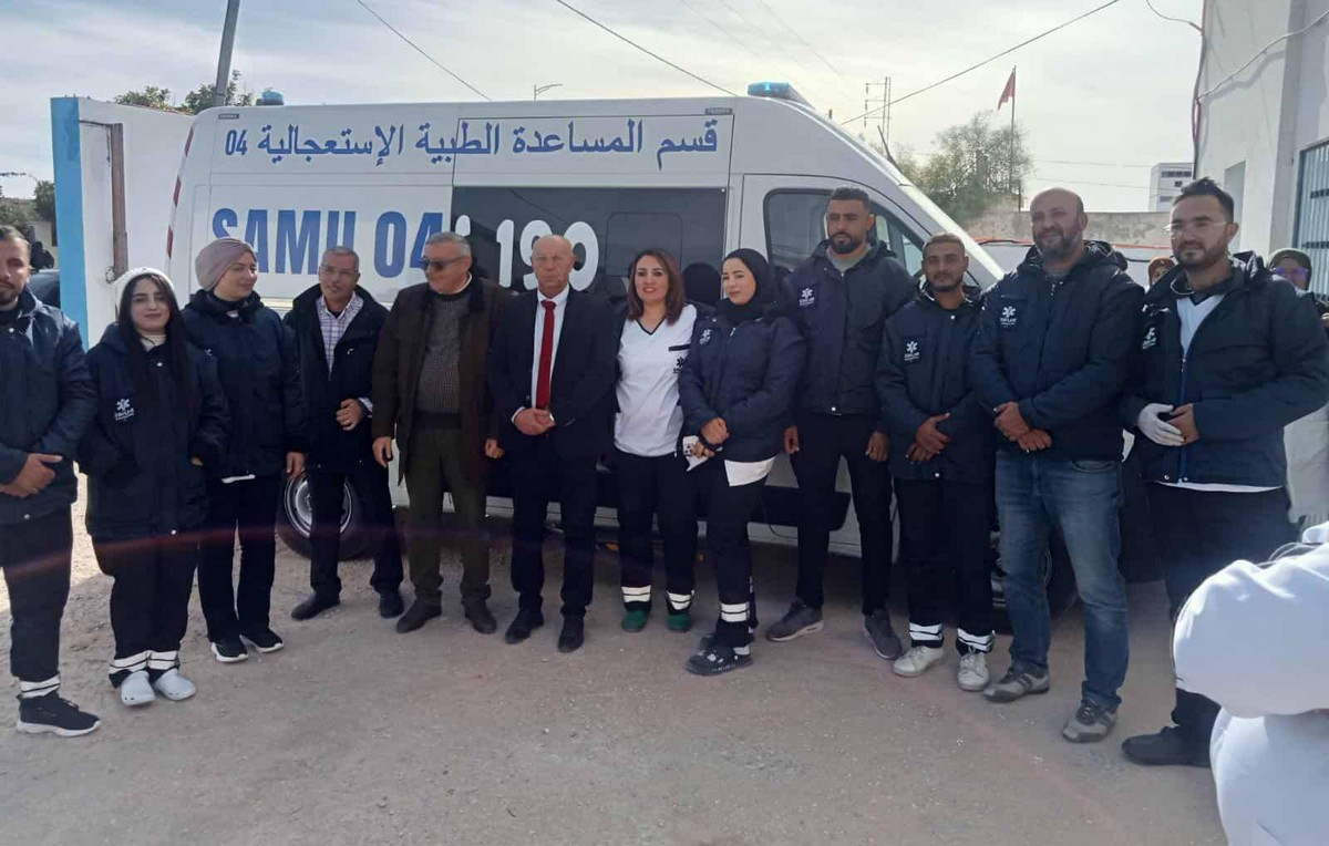 صفاقس: انطلاق الوحدة المتنقّلة للإسعاف الطبي الاستعجالي بجبنيانة
