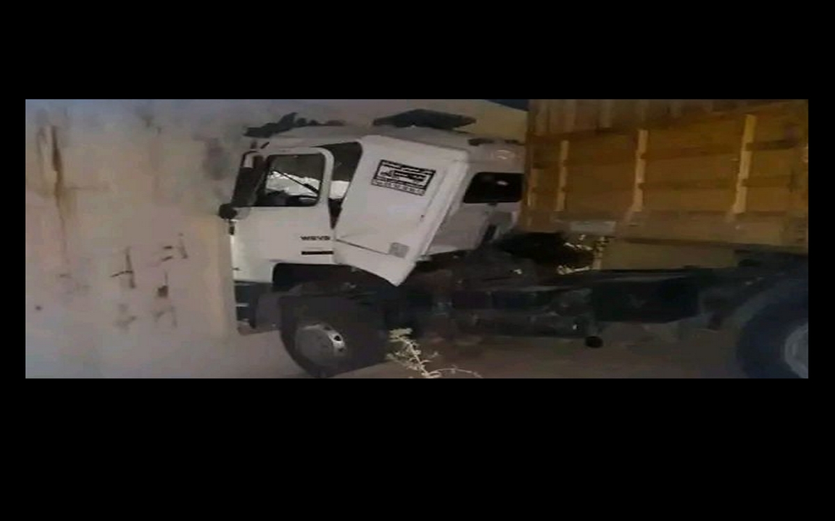 جرجيس: اصطدام شاحنة بجدار منزل يصيب 7 أشخاص