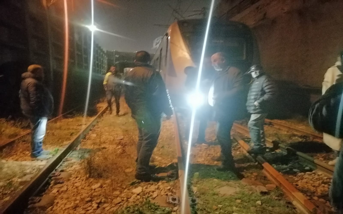 المنستير : تسجيل حادث خروج القطار عن السكة الحديدية