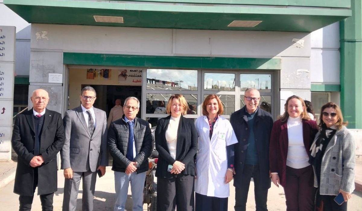 الأستاذة فاليريا كازو، عضو المكتب التنفيذي لـ الجمعية العالمية للسكتة الدماغية تزور مدينة صفاقس