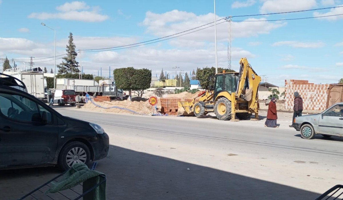 صفاقس : اشغال  الصّوناد بخطى  السلحفاة