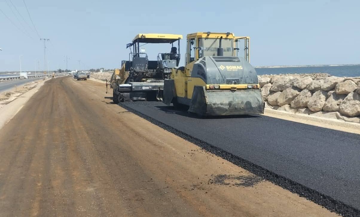 مدنين: تقدم اشغال مضاعفة الطريق الرومانية ب75 بالمائة