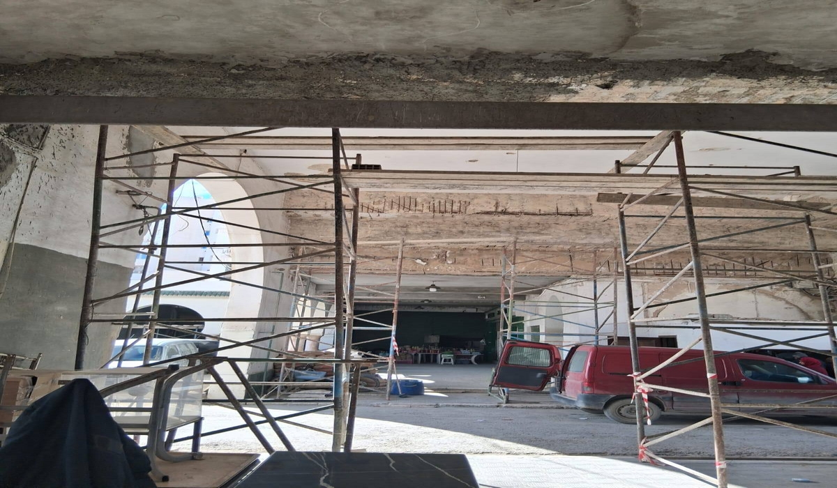 صفاقس : إستكمال صيانة السوق المركزية بباب البحر