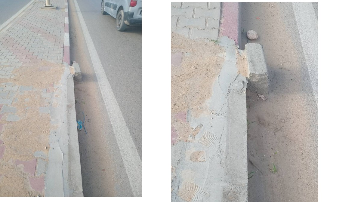 صفاقس : خطر على  مستعملي  الطريق في طريق  المطار