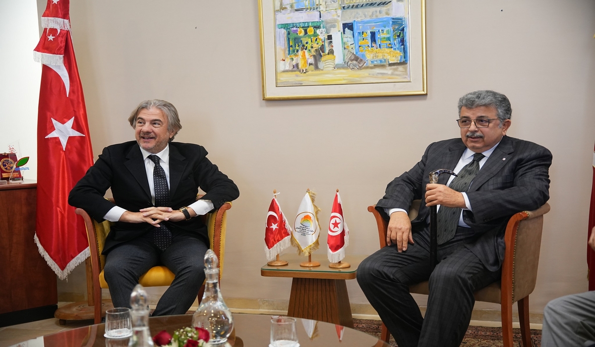 صفاقس عبد اللطيف الزياني يلتقي سفير الجمهورية التركية بتونس