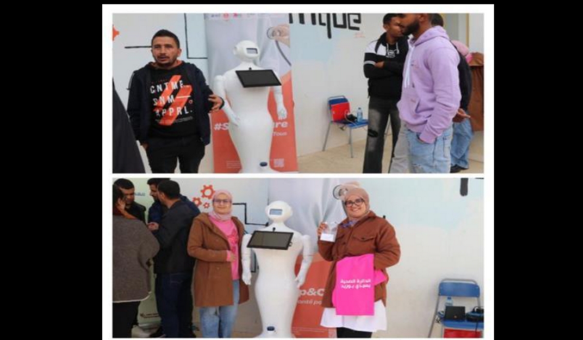 سيدي بوزيد: صنع روبوت نسائي ذكي من قبل عدد من شباب الجمعية التونسية للطفولة والشباب