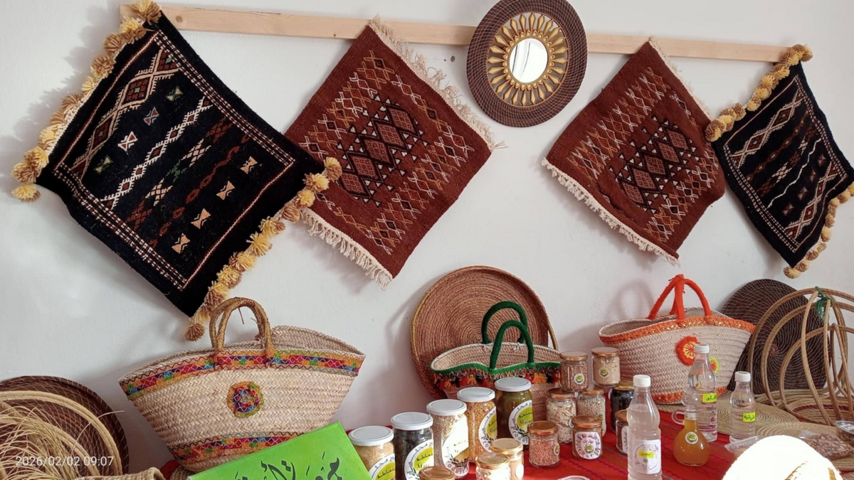 مطماطة_الجديدة افتتاح معرض العولة الزمنية