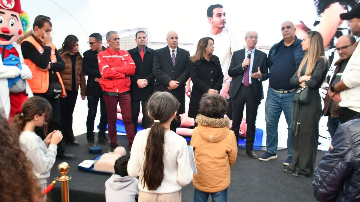 نابل   يوم تحسيسي  للعموم حول الإسعاف المبكّر في حالات السكتة القلبية الفجئية