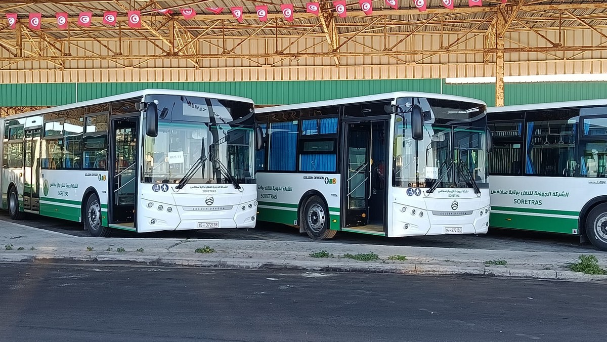 صفاقس : 24 حافلة ...فهل ستستغلها السوريتراس لتحسين  خدماتها؟
