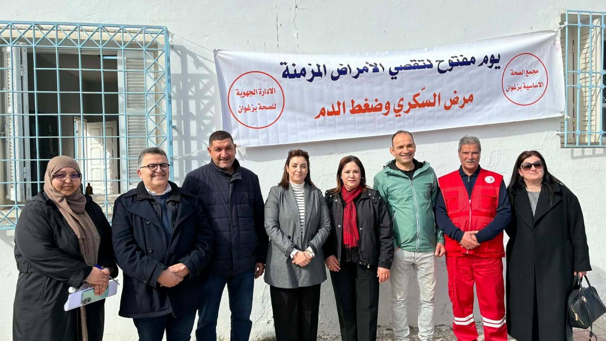 بئر مشارقة : قافلة صحية متعددة الاختصاصات تحت شعار