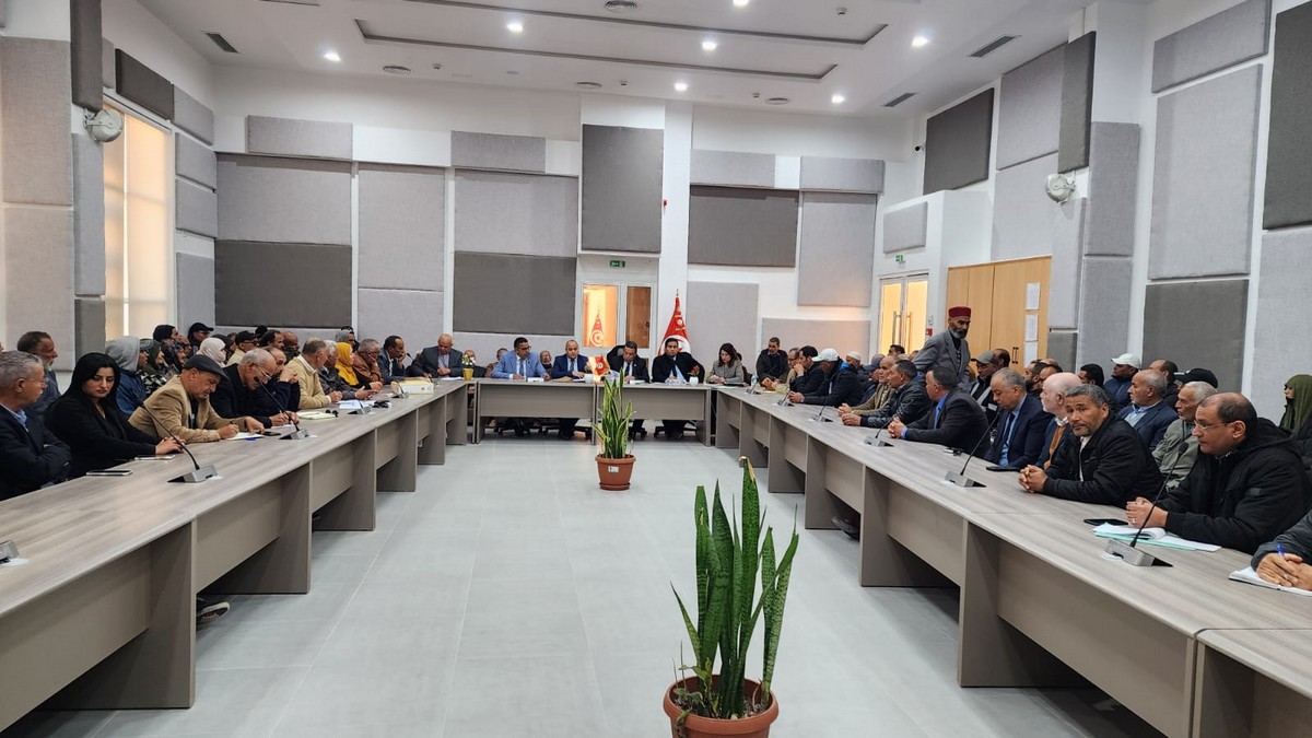 جرجيس : يوم اعلامي حول مشروع الطريق الحزامية لمدينة جرجيس