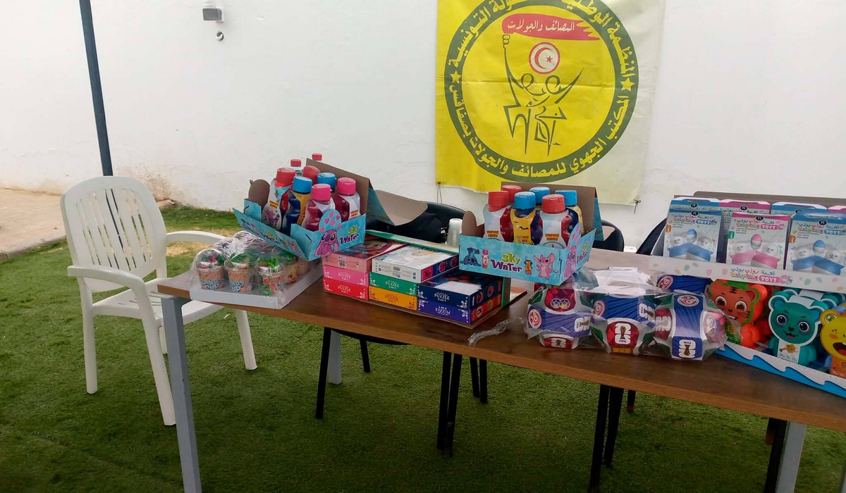 صفاقس الإطارات المصائفية بالجهة في زيارة مُعايدة ذات بعد إنساني