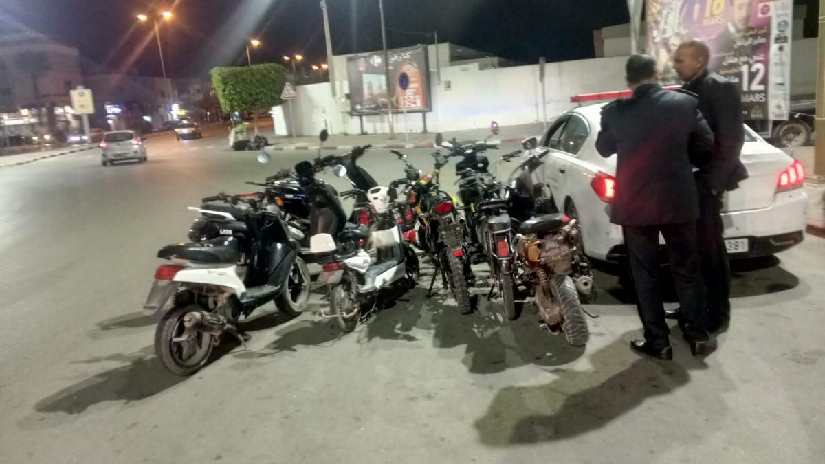 صفاقس : مصلحة المرور تتدخّل  بكل حزم ايقاف نزيف  تهوّر اصحاب  الدرّاجات النارية