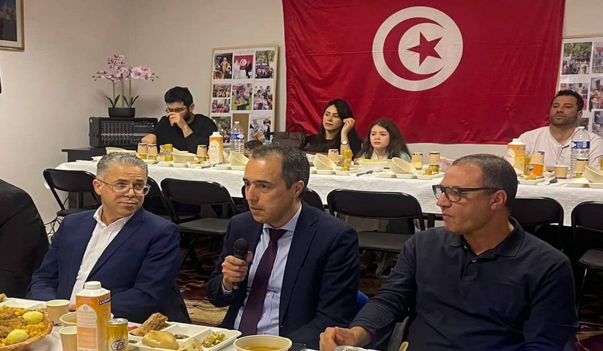 مأدبة افطار جماعي بدار التونسي بباريس