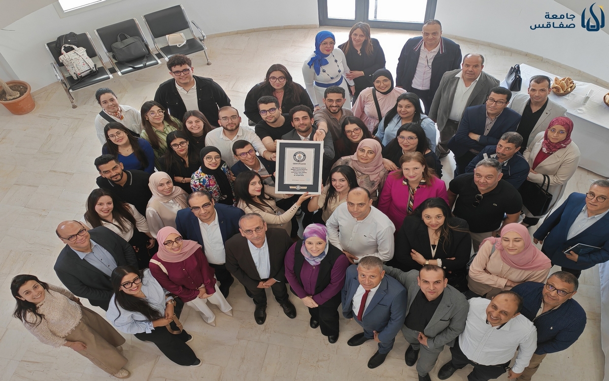 تكريم صُنّاع التميز ودخول موسوعة 