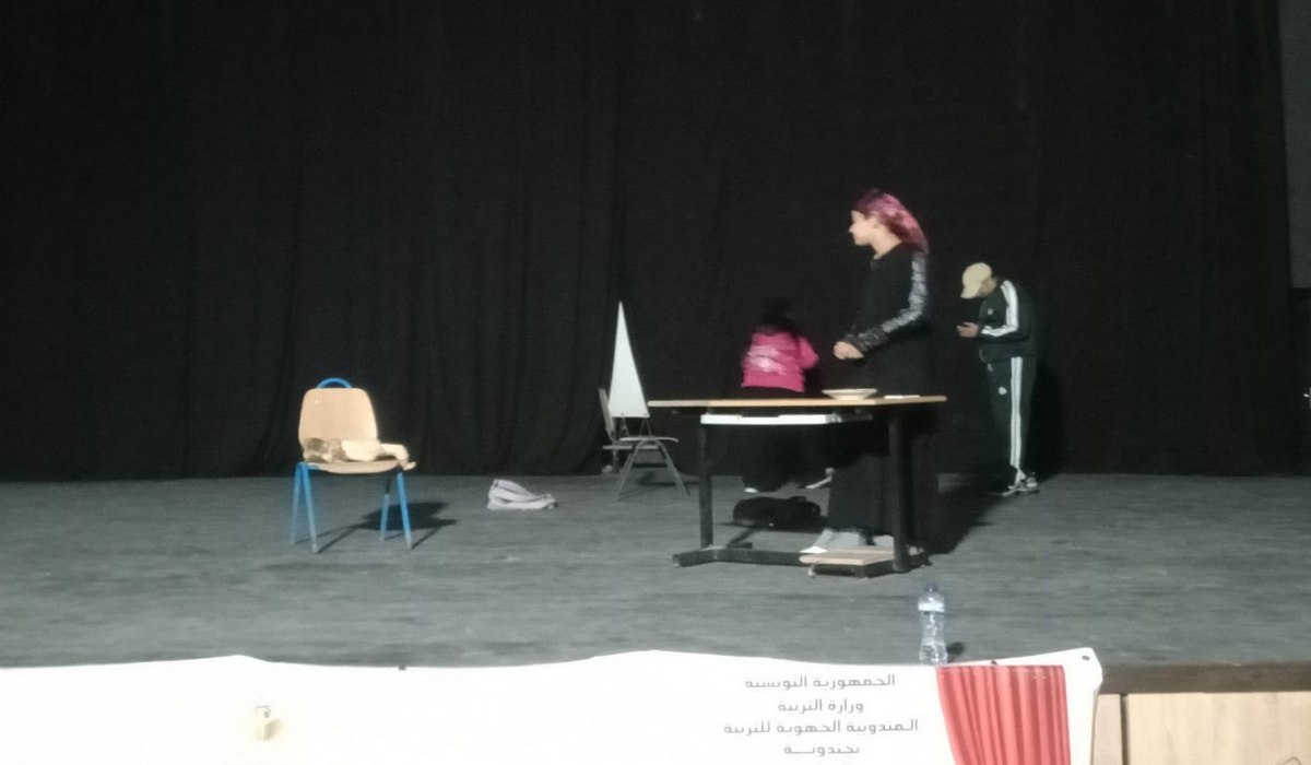 جندوبة تنظيم الملتقى الجهوي للمسرح المدرسي بالمدارس الإعدادية  والمعاهد