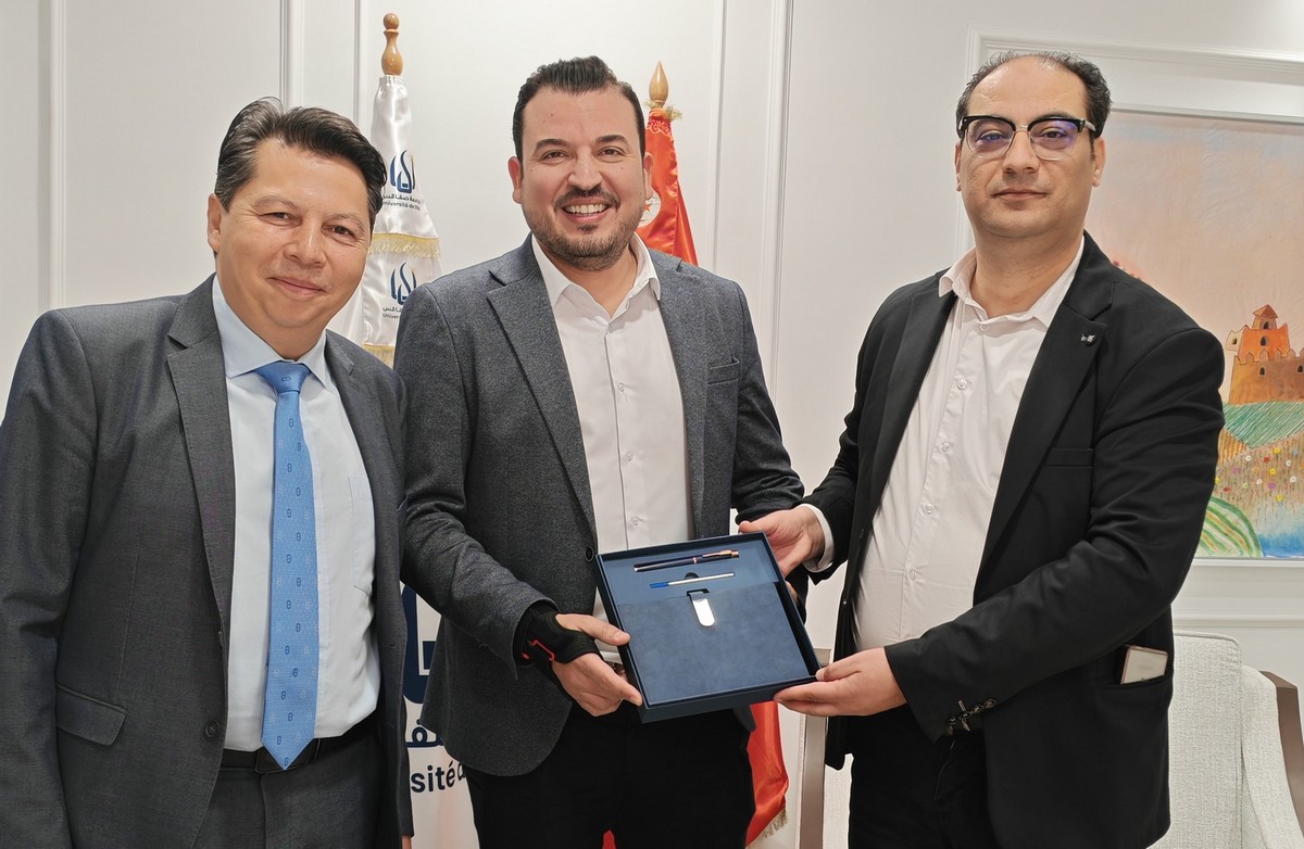 جامعة صفاقس  تستقبل ريشارد سوبارنو،المدير العام لكلية كليرمون للأعمال