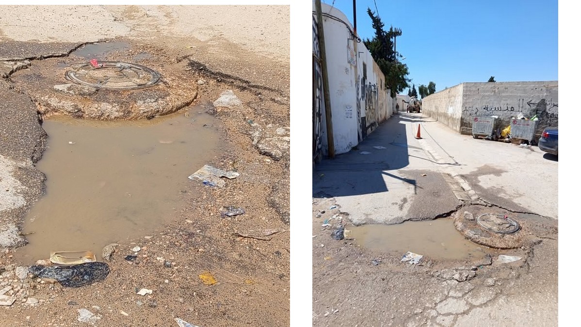 صفاقس : زنقة المهيري بطريق  منزل  شاكر ...حالة الطريق  كارثية