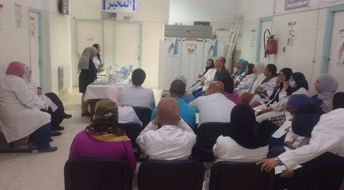 صفاقس:” يوما تحسييسيا حول حفظ صحة الأيدي بالوسط العلاجي تحت شعار “العمل ينقذ الأرواح
