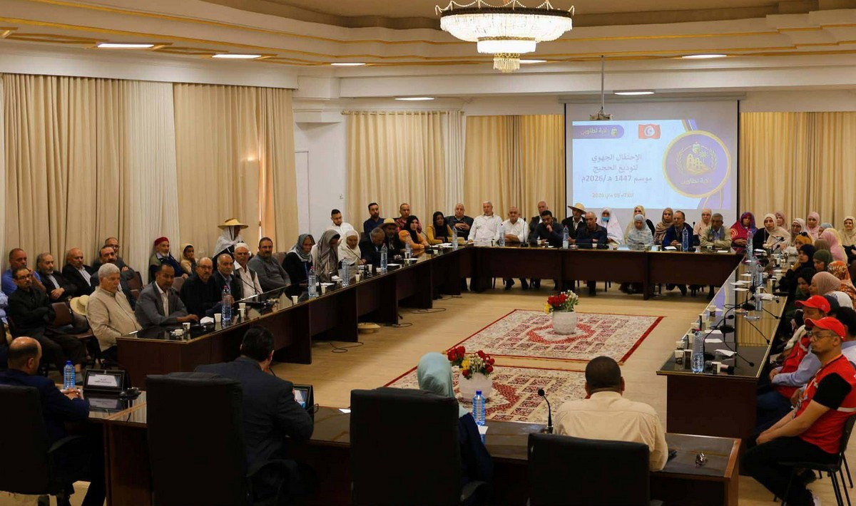 تطاوين : موكب توديع الحجيج والسبت القادم يشدون الرحال الي المدينة المنورة