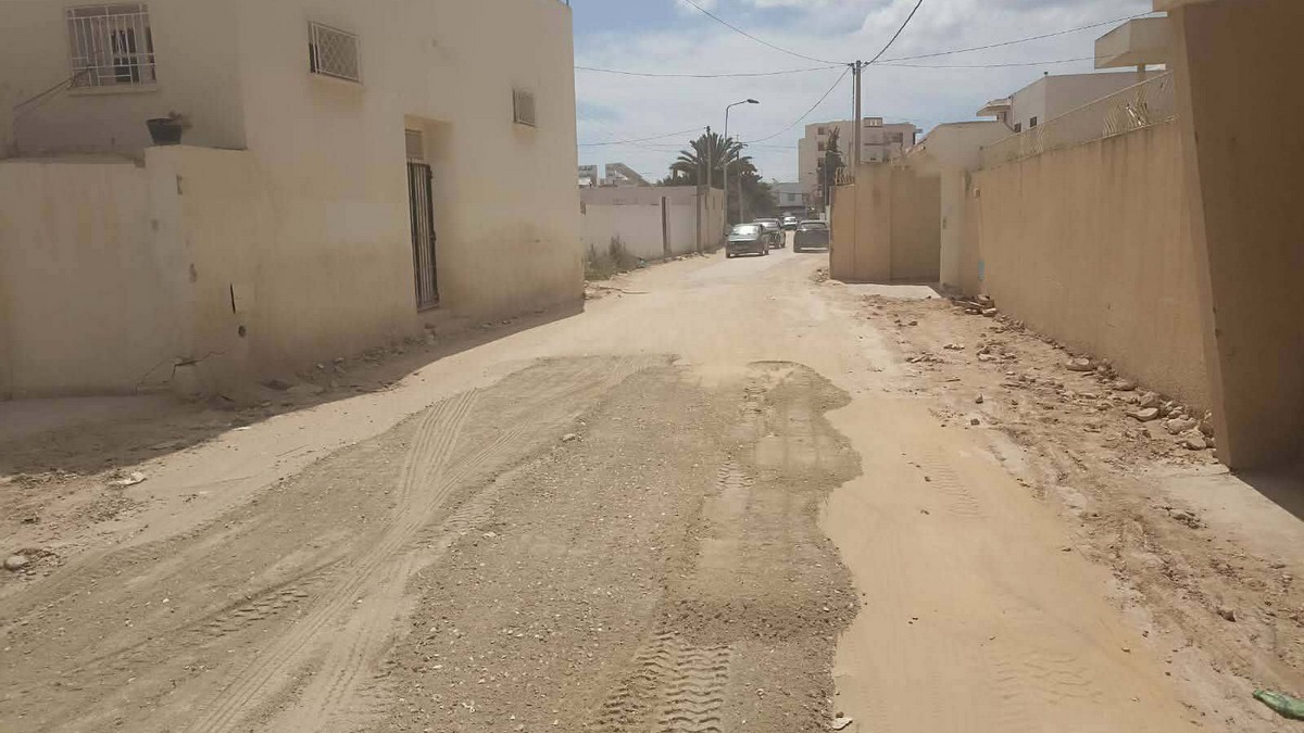 بلدية ساقية  الدّاير تتدخّل لتحسين  حالة نهج النور