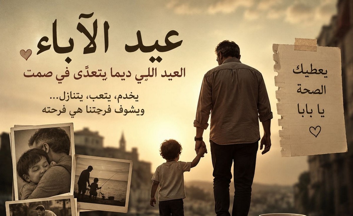 عيد الآباء… العيد اللي ديما يتعدّى في صمت….اشرف المذيوب