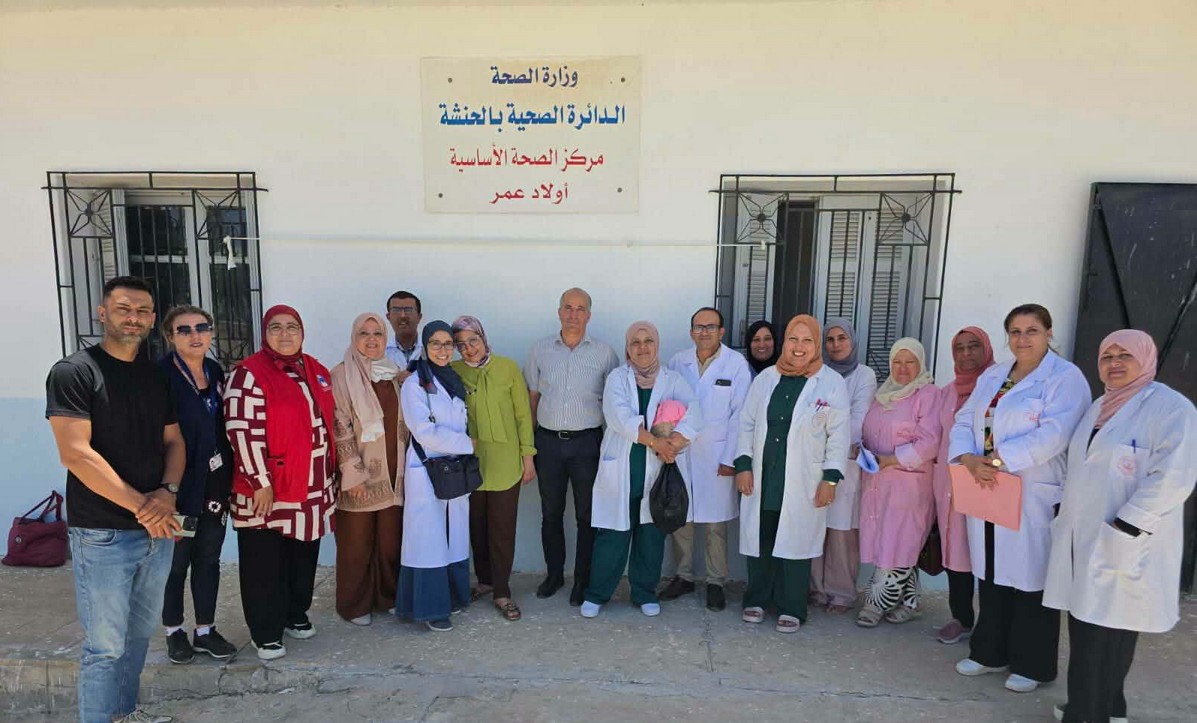 قافلة صحية متعددة الاختصاصات بمنطقة أولاد عمر 1 بمعتمدية الحنشة