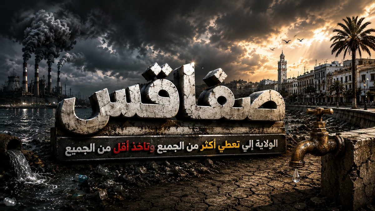 صفاقس الولاية إلي تعطي أكثر من الجميع وتاخذ أقل من الجميع