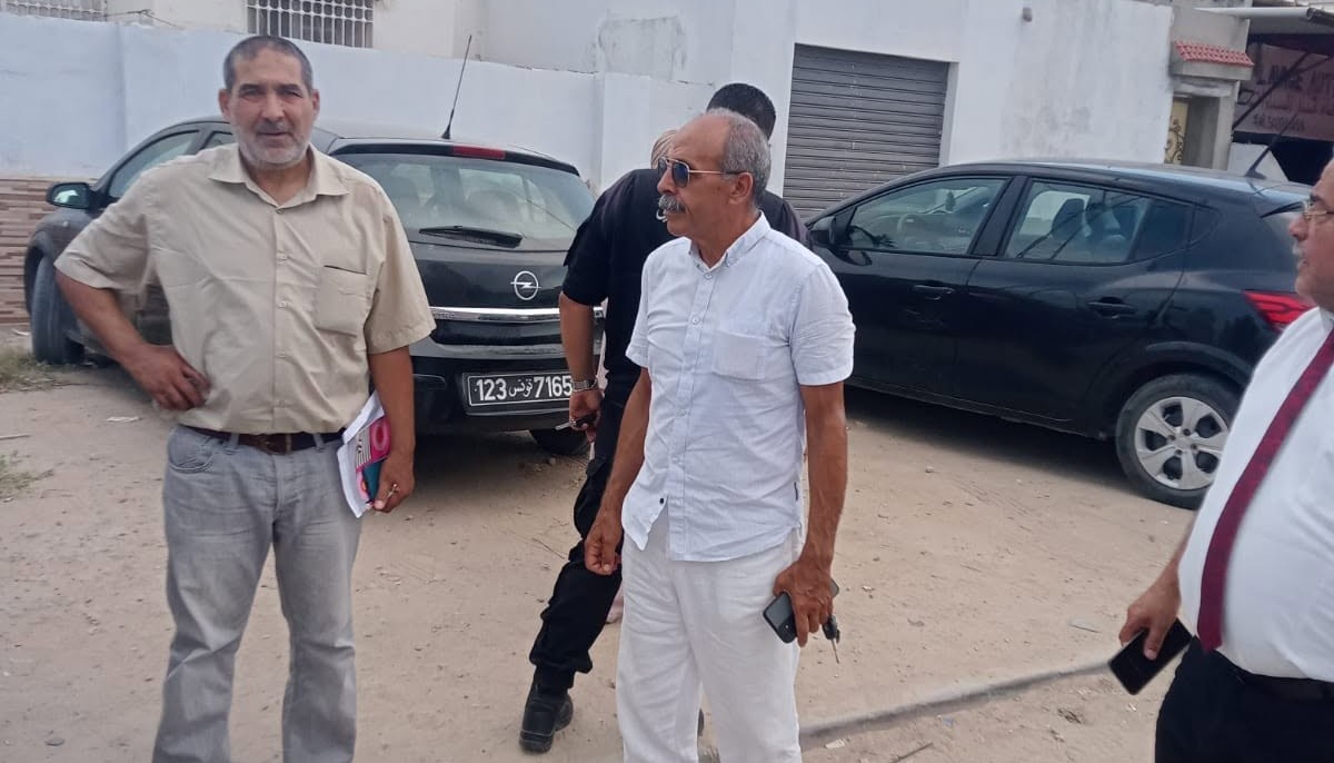 جلسة عمل وزيارة ميدانية للجنة المحلّية لمجابهة الكوارث بساقية الدّاير